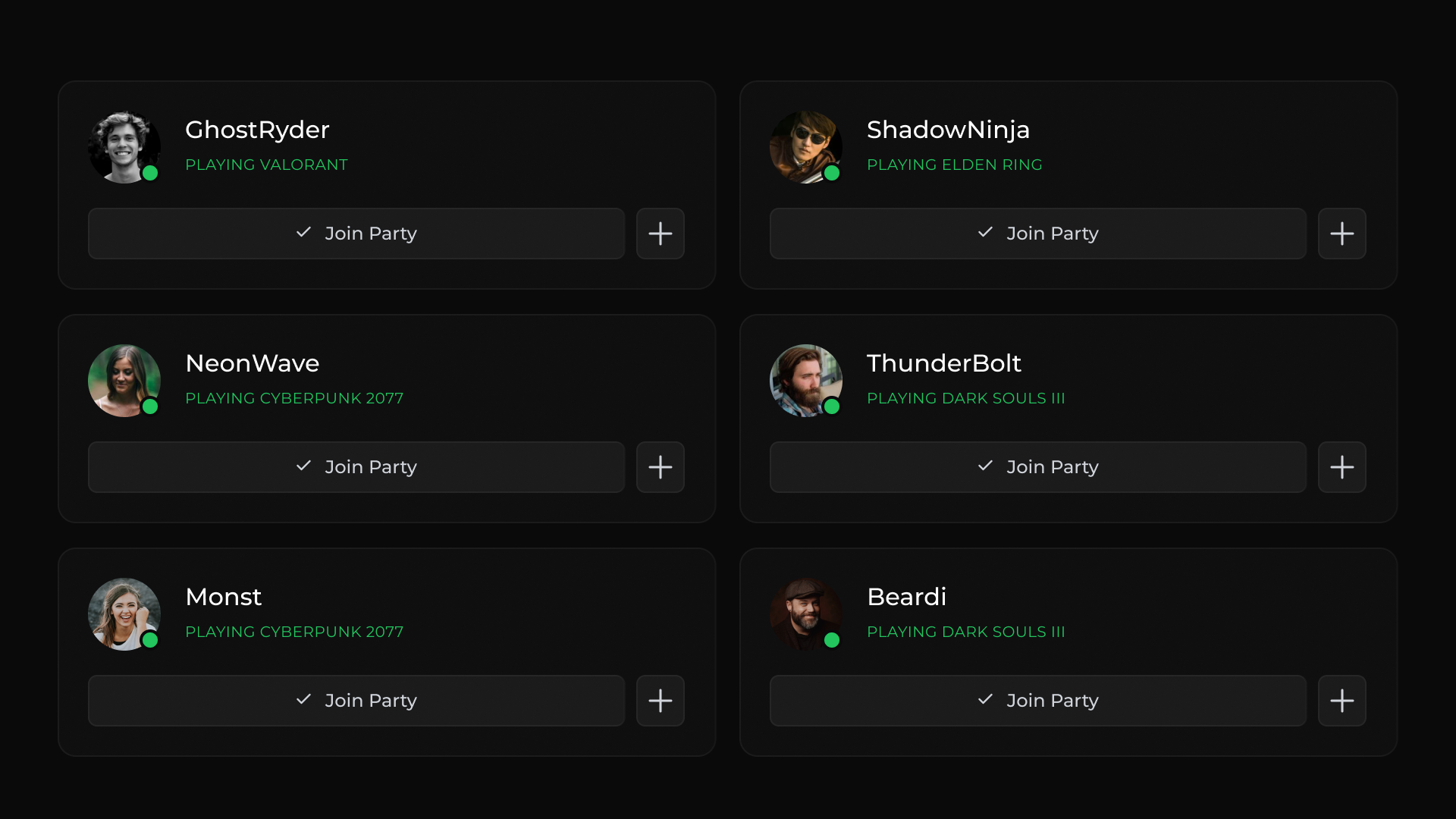 Arcadia Search and Filtering System for Games