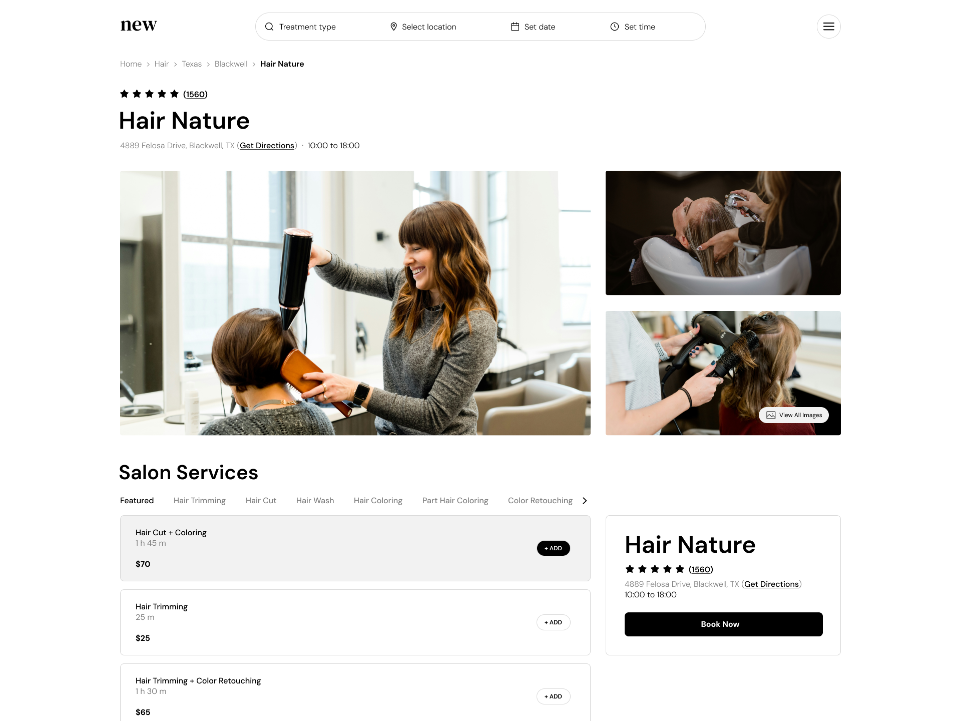 New Booking Software Concept
